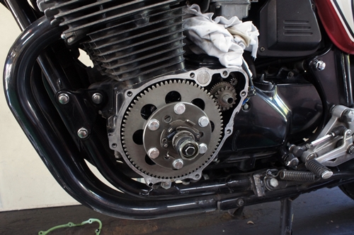 CB750F スタータワンウェイクラッチ リビルド』 Remotion The Art of Motorcycle Maintenance.